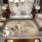 Chinese Printed Indoor Rug Multicolor Synthetics Carpet Stain Resistant Pet-Friendly Anti-Slip Rug for Living Room Brown Clearhalo 'Area Rug' 'Rug' 2256967