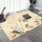 Oriental Home Rug Multi Colored Ink Painting Flower Rug Polyester Washable Non-Slip Pet-Friendly Rug Beige Clearhalo 'Area Rug' 'Rug' 2257018