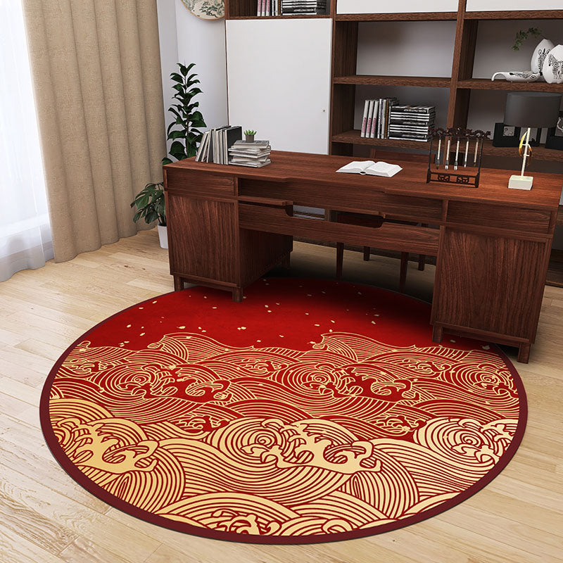 Majestic Oriental Rug Multi Colored Print Carpet Pet-Friendly Non-Slip Backing Rug for Study Room Clearhalo 'Area Rug' 'Rug' 2257128