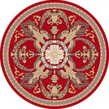 Chinoiserie Floral Rug Multi-Color Polypropylene Carpet Pet-Friendly Anti-Slip Backing Stain Resistant Rug for Drawing Room Clearhalo 'Area Rug' 'Rug' 2257159