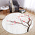 Oriental Living Room Rug Multi Color Plant Painting Rug Polyester Washable Pet-Friendly Anti-Slip Rug White Clearhalo 'Area Rug' 'Rug' 2257225