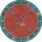 Retro Oriental Rug Multi-Colored Patterned Rug Anti-Slip Backing Machine Wash Pet-Friendly Rug for Drawing Room Dark Green Clearhalo 'Area Rug' 'Rug' 2257270