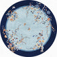 Retro Oriental Rug Multi-Colored Patterned Rug Anti-Slip Backing Machine Wash Pet-Friendly Rug for Drawing Room Blue Clearhalo 'Area Rug' 'Rug' 2257275