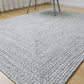 All-Match Farmhouse Rug Multicolor Solid Color Rug Pet-Friendly Washable Hand-Braided Rug for Living Room Grey Clearhalo 'Area Rug' 'Rug' 2257509