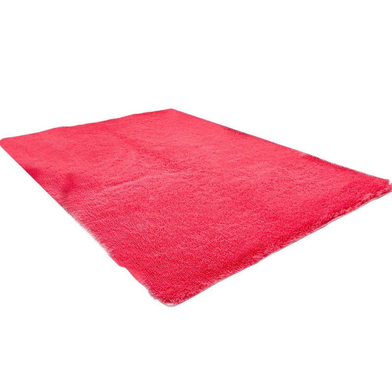 Soft Plain Rug Multicolor Nordic Style Carpet Polypropylene Washable Non-Slip Pet Friendly Rug for Home Clearhalo 'Area Rug' 'Casual' 'Rugs' Rug' 2257597