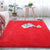 Soft Plain Rug Multicolor Nordic Style Carpet Polypropylene Washable Non-Slip Pet Friendly Rug for Home Red Clearhalo 'Area Rug' 'Casual' 'Rugs' Rug' 2257605