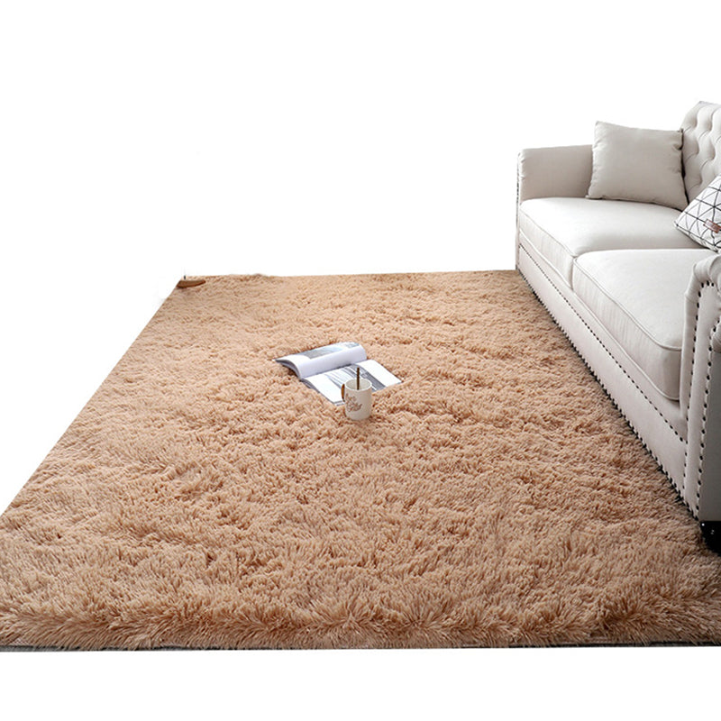Cozy Nordic Rug Multi-Color Plain Carpet Anti-Slip Backing Rug for Family Room Clearhalo 'Area Rug' 'Casual' 'Rugs' Rug' 2257610