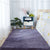 Simplicity Bedroom Area Rug Multi-Colored Plain Rug Shaggy Pet Friendly Anti-Slip Vacuum-Cleaning Rug Dark Purple Clearhalo 'Area Rug' 'Casual' 'Rugs' Rug' 2257631