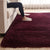 Classic Solid Color Rug Multi Colored Modern Area Carpet Faux Wool Easy Care Rug for Home Burgundy Clearhalo 'Area Rug' 'Casual' 'Rugs' Rug' 2257654