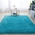 Comfort Solid Color Rug Multi-Color Scandinavian Carpet Plush Stain Resistant Anti-Slip Backing Machine Washable Rug for Home Blue Clearhalo 'Area Rug' 'Casual' 'Rugs' Rug' 2257697
