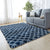 Multi-Color Graphic Rug Artificial Wool Casual Carpet Anti-Slip Stain Resistant Pet Friendly Rug for Living Room Dark Blue Clearhalo 'Area Rug' 'Casual' 'Rugs' Rug' 2257731