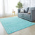 Multi-Color Graphic Rug Artificial Wool Casual Carpet Anti-Slip Stain Resistant Pet Friendly Rug for Living Room Blue Clearhalo 'Area Rug' 'Casual' 'Rugs' Rug' 2257733