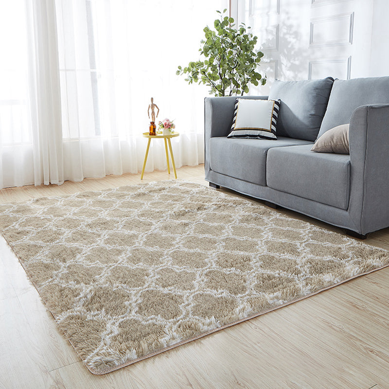 Multi-Color Graphic Rug Artificial Wool Casual Carpet Anti-Slip Stain Resistant Pet Friendly Rug for Living Room Camel Clearhalo 'Area Rug' 'Casual' 'Rugs' Rug' 2257738