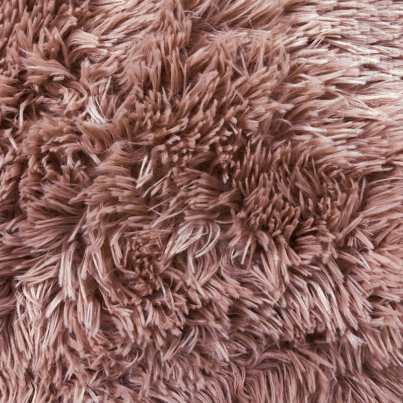 Modern Living Room Rug Multi-Colored Plain Rug Faux Wool Pet Friendly Machine Washable Non-Slip Rug Champagne Clearhalo 'Area Rug' 'Casual' 'Rugs' Rug' 2257801