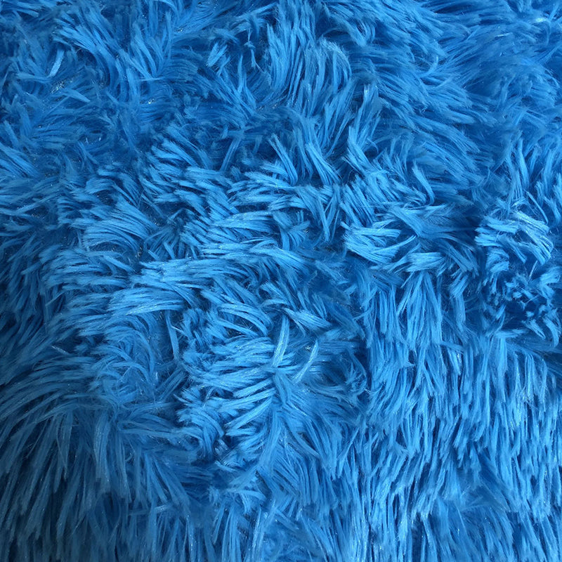 Modern Living Room Rug Multi-Colored Plain Rug Faux Wool Pet Friendly Machine Washable Non-Slip Rug Blue Clearhalo 'Area Rug' 'Casual' 'Rugs' Rug' 2257802
