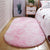 Casual Tie-Dye Rug Multi-Color Plush Carpet Machine Washable Anti-Slip Stain Resistant Rug for Bedroom Light Pink Clearhalo 'Area Rug' 'Casual' 'Rugs' Rug' 2257839