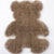 Bear Shaped Plain Rug Multicolor Cartoon Rug Artificial Wool Easy Care Rug for Kids Bedroom Brown Clearhalo 'Area Rug' 'Casual' 'Rugs' Rug' 2257855