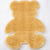 Bear Shaped Plain Rug Multicolor Cartoon Rug Artificial Wool Easy Care Rug for Kids Bedroom Ginger Clearhalo 'Area Rug' 'Casual' 'Rugs' Rug' 2257859