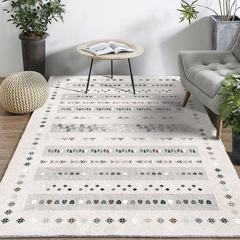 Bohemian Home Area Rug Multi Colored Print Rug Polypropylene Non-Slip Washable Stain Resistant Indoor Rug Clearhalo 'Area Rug' 'Bohemian' 'Rugs' Rug' 2262493