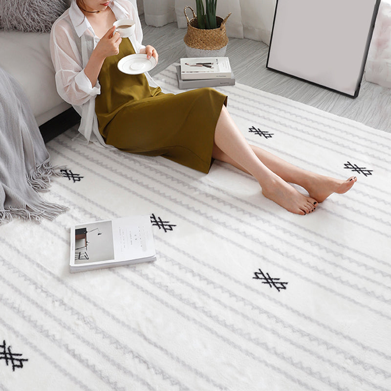 Minimalist Bohemian Rug Multicolor Seamless Pattern Rug Washable Stain Resistant Non-Slip Backing Rug for Bedroom Clearhalo 'Area Rug' 'Bohemian' 'Rugs' Rug' 2262545