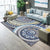 Festive Multicolor Print Rug Polypropylene Bohemian Area Rug Machine Washable Pet Friendly Non-Slip Rug for Drawing Room Blue Clearhalo 'Area Rug' 'Bohemian' 'Rugs' Rug' 2262604