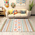 Southwestern Tribal Print Rug Multi Colored Polypropylene Rug Anti-Slip Pet Friendly Washable Rug for Family Room Ginger Clearhalo 'Area Rug' 'Rugs' 'Southwestern' Rug' 2262644