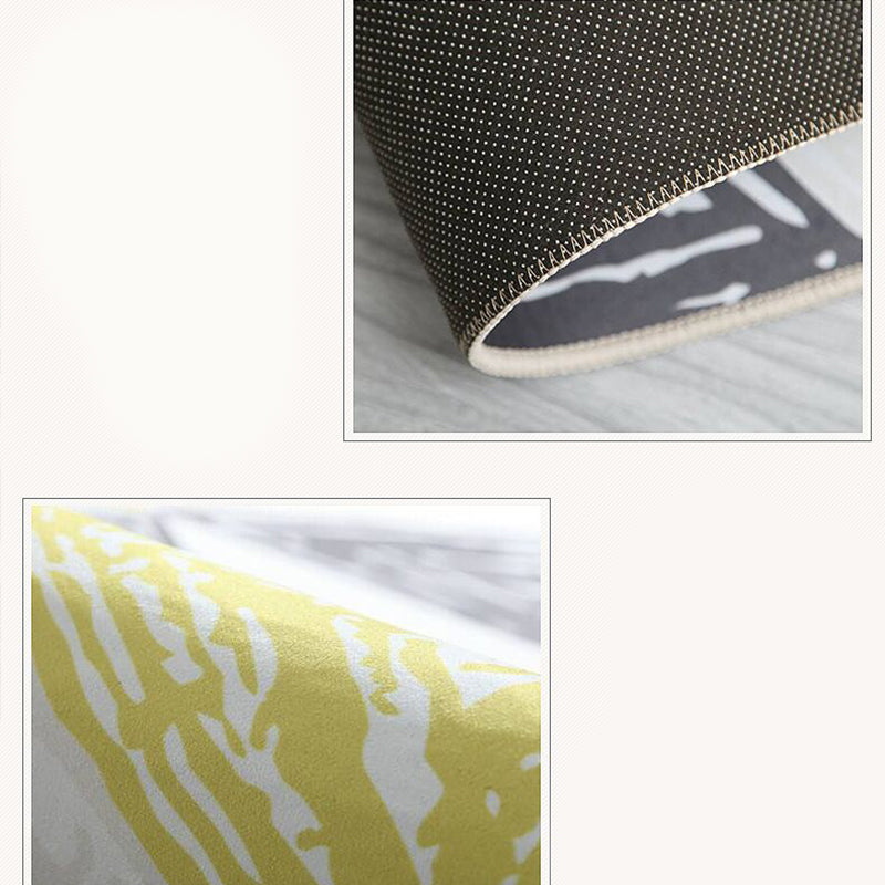 Aesthetics Tribal Pattern Rug Multicolor Indonesian Rug Polyester Stain Resistant Washable Non-Slip Rug for Decor Clearhalo 'Area Rug' 'Rugs' 'Southwestern' Rug' 2262651