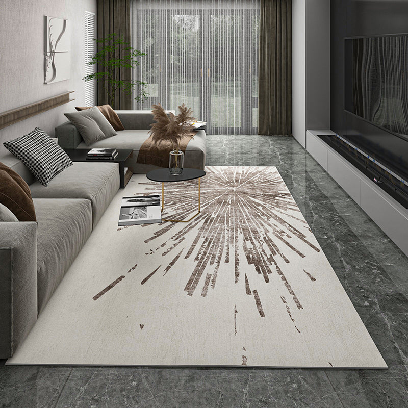 Industrial Rust Print Rug Multi-Color Synthetics Carpet Anti-Slip Machine Washable Stain Resistant Rug for Home Beige Clearhalo 'Area Rug' 'Rug' 2262708
