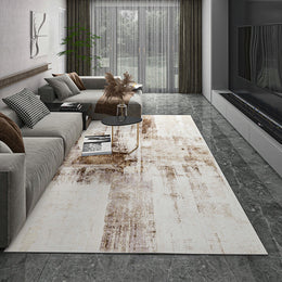 Industrial Rust Print Rug Multi-Color Synthetics Carpet Anti-Slip ...