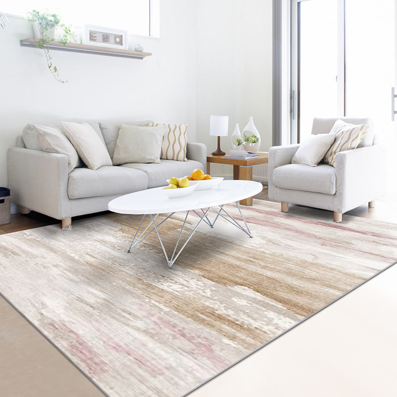 Stylish Multicolor Rust Pattern Rug Polypropylene Industrial Carpet Stain Resistant Anti-Slip Machine Washable Rug for Decor Light Brown Clearhalo 'Area Rug' 'Rug' 2262742