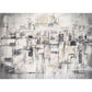 Multi Colored Impressionism Rug Polyester Industrial Style Carpet Washable Non-Slip Pet Friendly Rug for Home Deco Grey Clearhalo 'Area Rug' 'Rug' 2262848