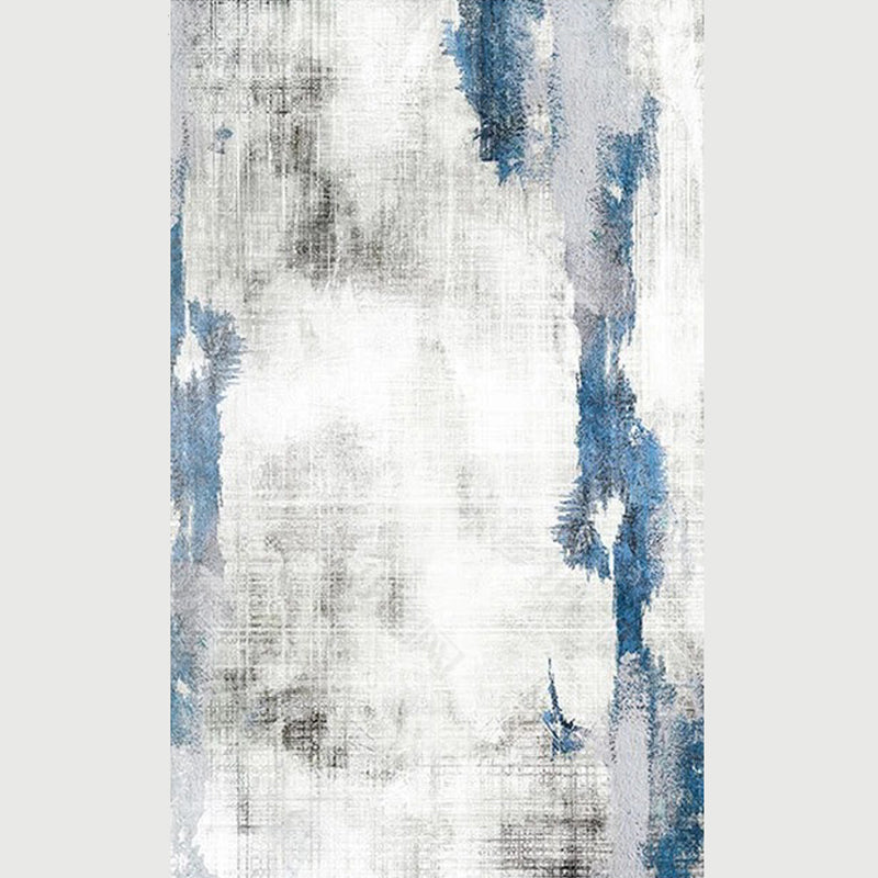 Restoration Abstract Indoor Rug Multi Colored Industrial Rug Polypropylene Pet Friendly Non-Slip Backing Washable Rug for Parlor Gray Blue Clearhalo 'Area Rug' 'Rug' 2262866