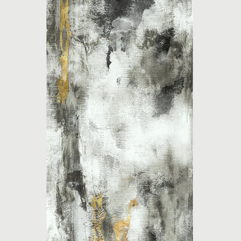Restoration Abstract Indoor Rug Multi Colored Industrial Rug Polypropylene Pet Friendly Non-Slip Backing Washable Rug for Parlor Gray-White Clearhalo 'Area Rug' 'Rug' 2262870