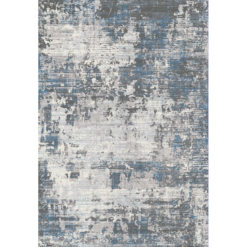 Industrial Rust Pattern Rug Multicolor Synthetics Rug Stain Resistant Anti-Slip Washable Rug for Living Room Dark Gray Clearhalo 'Area Rug' 'Rug' 2262937