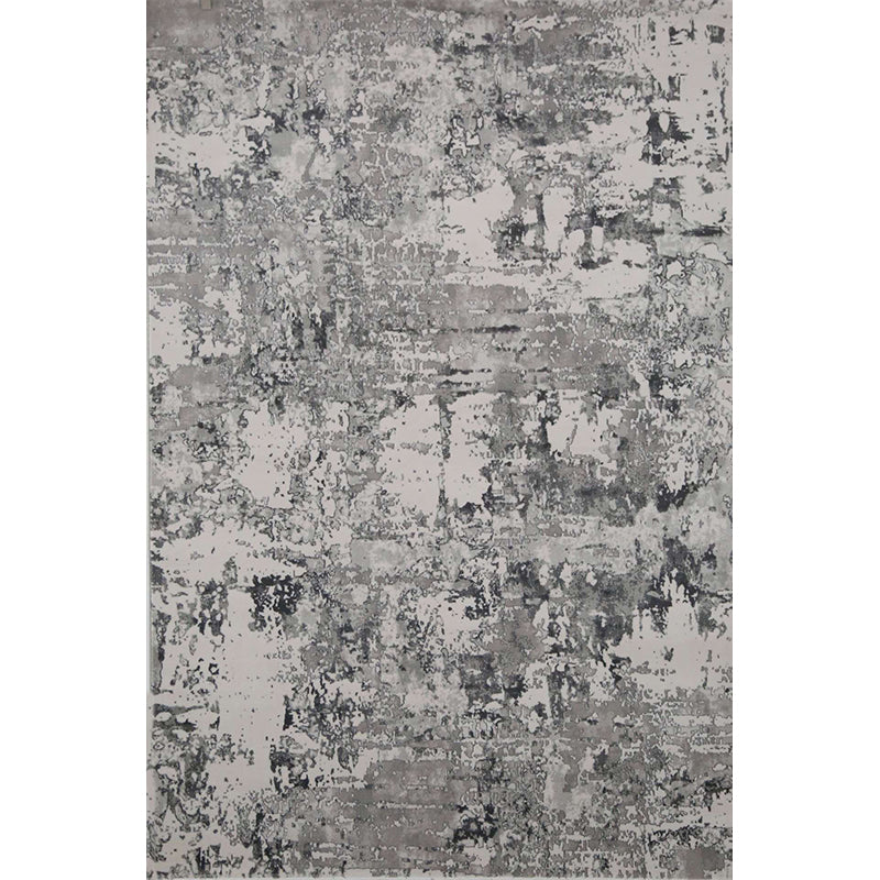 Reclaimed Abstract Rug Multi Color Industrial Carpet Polyester Washable Anti-Slip Backing Stain Resistant Rug for Living Room Light Coffee Clearhalo 'Area Rug' 'Rug' 2262978