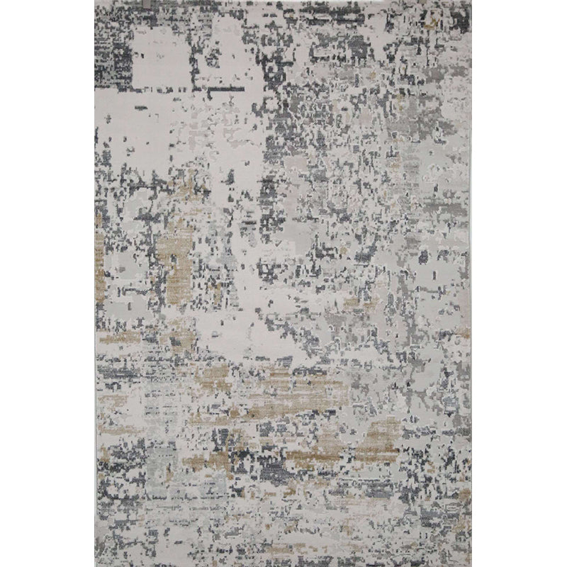 Reclaimed Abstract Rug Multi Color Industrial Carpet Polyester Washable Anti-Slip Backing Stain Resistant Rug for Living Room Champagne Clearhalo 'Area Rug' 'Rug' 2262983