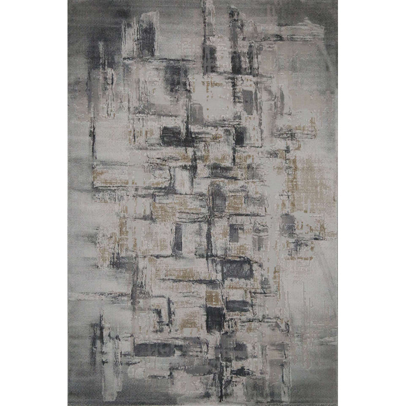 Artistic Industrial Rug Multi Colored Abstract Rust Look Rug Anti-Slip Washable Stain Resistant Rug for Parlor Tan Clearhalo 'Area Rug' 'Rug' 2263020