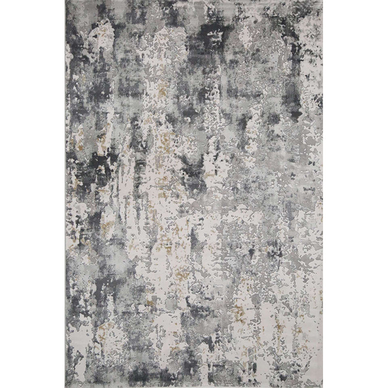 Artistic Industrial Rug Multi Colored Abstract Rust Look Rug Anti-Slip Washable Stain Resistant Rug for Parlor Light Coffee Clearhalo 'Area Rug' 'Rug' 2263021
