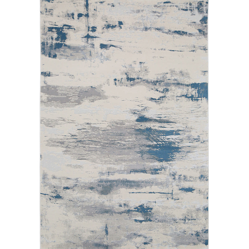 Multicolor Aged Effect Abstract Rug Polyester Industrial Area Rug Non-Slip Machine Washable Stain Resistant Rug for Decoration Grey Clearhalo 'Area Rug' 'Rug' 2263029