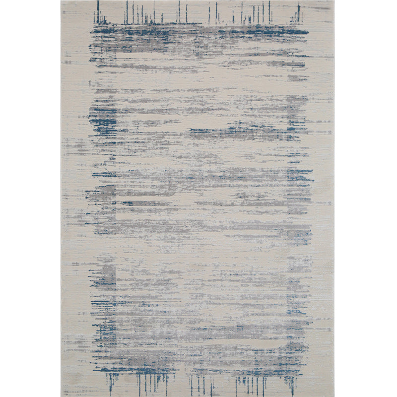 Multicolor Aged Effect Abstract Rug Polyester Industrial Area Rug Non-Slip Machine Washable Stain Resistant Rug for Decoration Light Gray Clearhalo 'Area Rug' 'Rug' 2263037