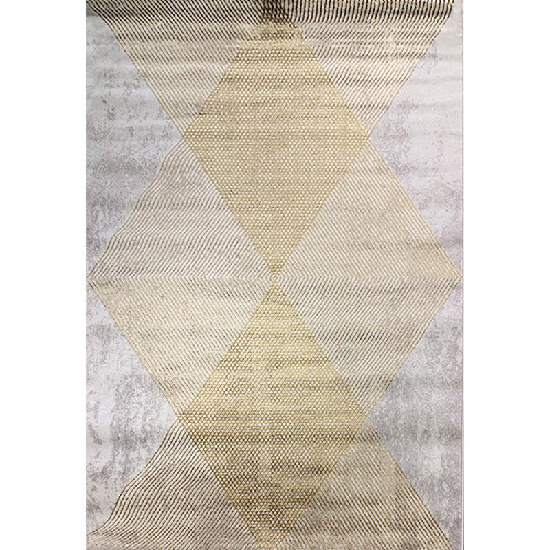 Multicolor Living Room Rug Industrial Geometric Abstract Rug Synthetics Pet Friendly Anti-Slip Washable Rug Tan Clearhalo 'Area Rug' 'Rug' 2263125