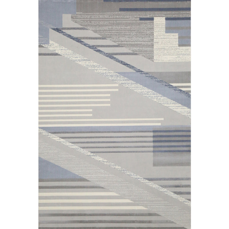 Old Multicolor Rusted Rug Polyester Steampunk Rug Machine Washable Anti-Slip Backing Pet Friendly Rug for Home Cream Gray Clearhalo 'Area Rug' 'Rug' 2263152