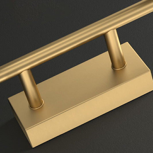 Gold Linear Vanity Wall Light Simplicity Milky Ball Glass Wall Sconce for Bathroom Clearhalo 'Cast Iron' 'Glass' 'Industrial' 'Modern wall lights' 'Modern' 'Tiffany' 'Traditional wall lights' 'Vanity Lights' 'Wall Lights' Lighting' 2266074