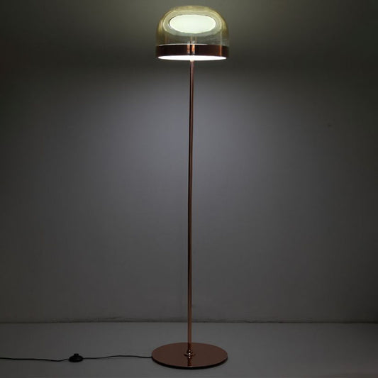 Equator Floor Lamp Designer Bowl Glass Living Room LED Standing Light for Living Room Clearhalo 'Floor Lamps' 'Lamps' Lighting' 2266087