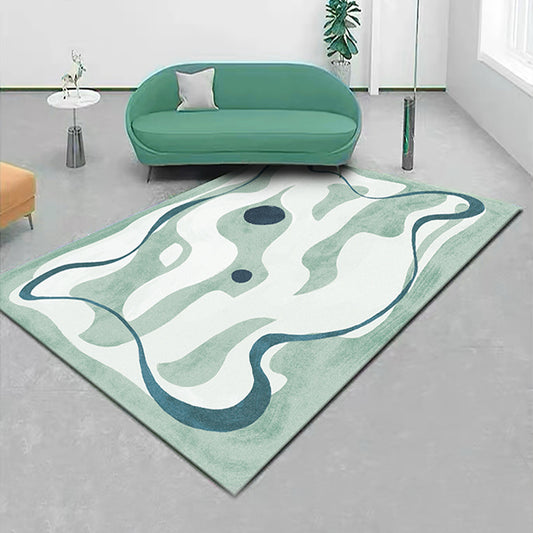 Original Design Scandinavian Style Rug Multicolor Abstract Colorblock Rug Washable Non-Slip Stain Resistant Rug for Room Clearhalo 'Area Rug' 'Rug' 2266706