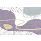 Original Design Scandinavian Style Rug Multicolor Abstract Colorblock Rug Washable Non-Slip Stain Resistant Rug for Room Purple Clearhalo 'Area Rug' 'Rug' 2266716
