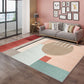 Contemporary Morandi Colorblock Abstract Rug Multi Color Polypropylene Rug Stain Resistant Non-Slip Pet Friendly Rug for Living Room Nude Pink Clearhalo 'Area Rug' 'Rug' 2266755