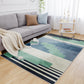 Contemporary Morandi Colorblock Abstract Rug Multi Color Polypropylene Rug Stain Resistant Non-Slip Pet Friendly Rug for Living Room Green Clearhalo 'Area Rug' 'Rug' 2266757