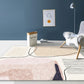 Contemporary Morandi Colorblock Abstract Rug Multi Color Polypropylene Rug Stain Resistant Non-Slip Pet Friendly Rug for Living Room Light Pink Clearhalo 'Area Rug' 'Rug' 2266764