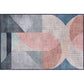 Classic Colorblock Geometric Rug Multi-Color Modern Area Rug Polyester Non-Slip Stain Resistant Machine Washable Rug for Room Clearhalo 'Area Rug' 'Rug' 2266862